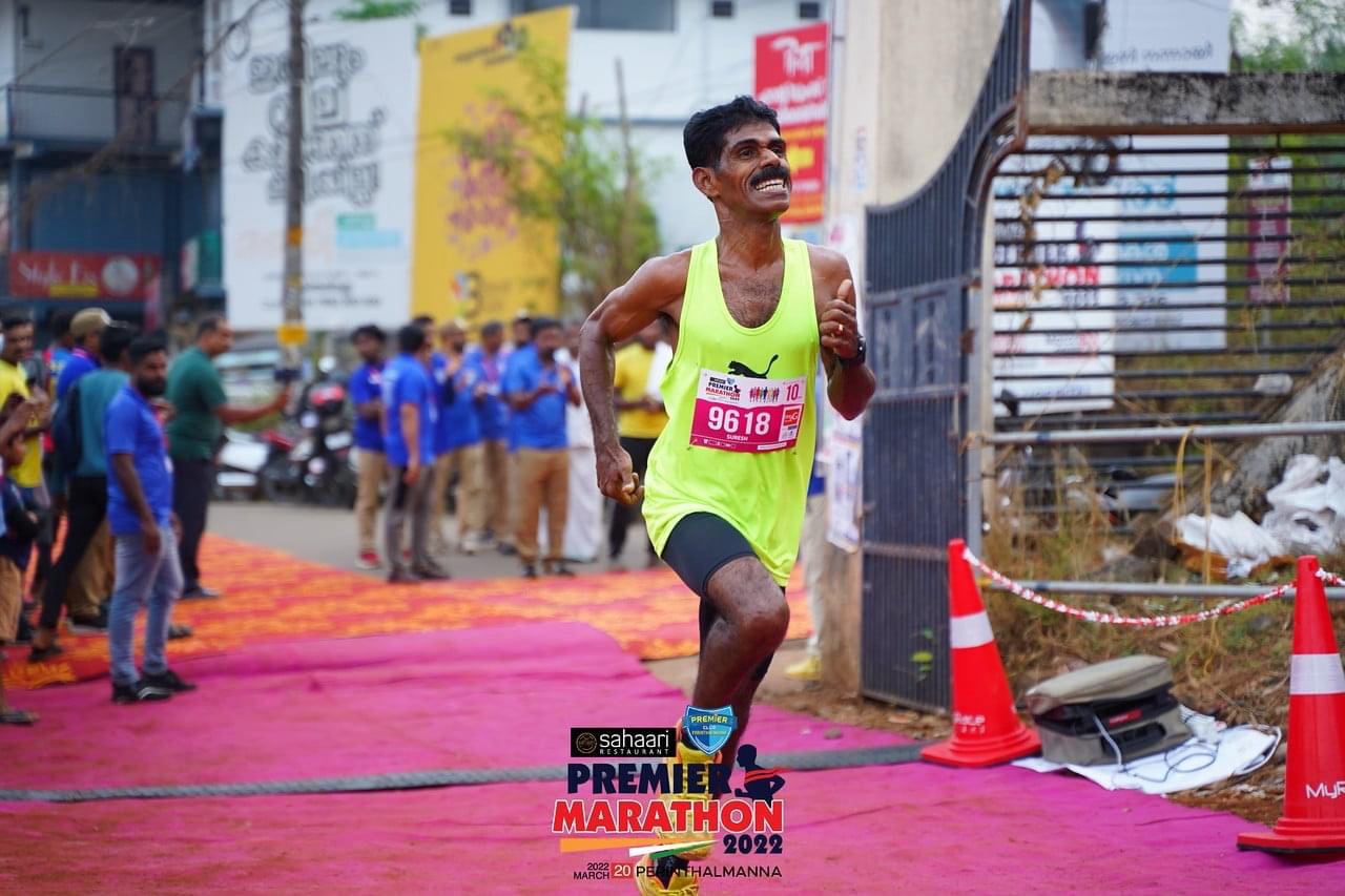 Marathon runner